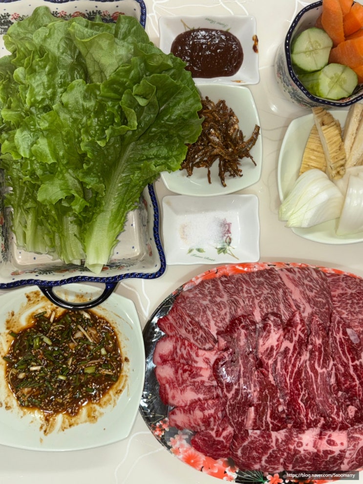  용문역 한우 맛집 정육마트 양평 정육점 캠핑 추천 투뿔