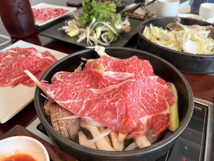  광화문역 맛집 일품당 광화문 샤브샤브 스끼야끼 메뉴 추천