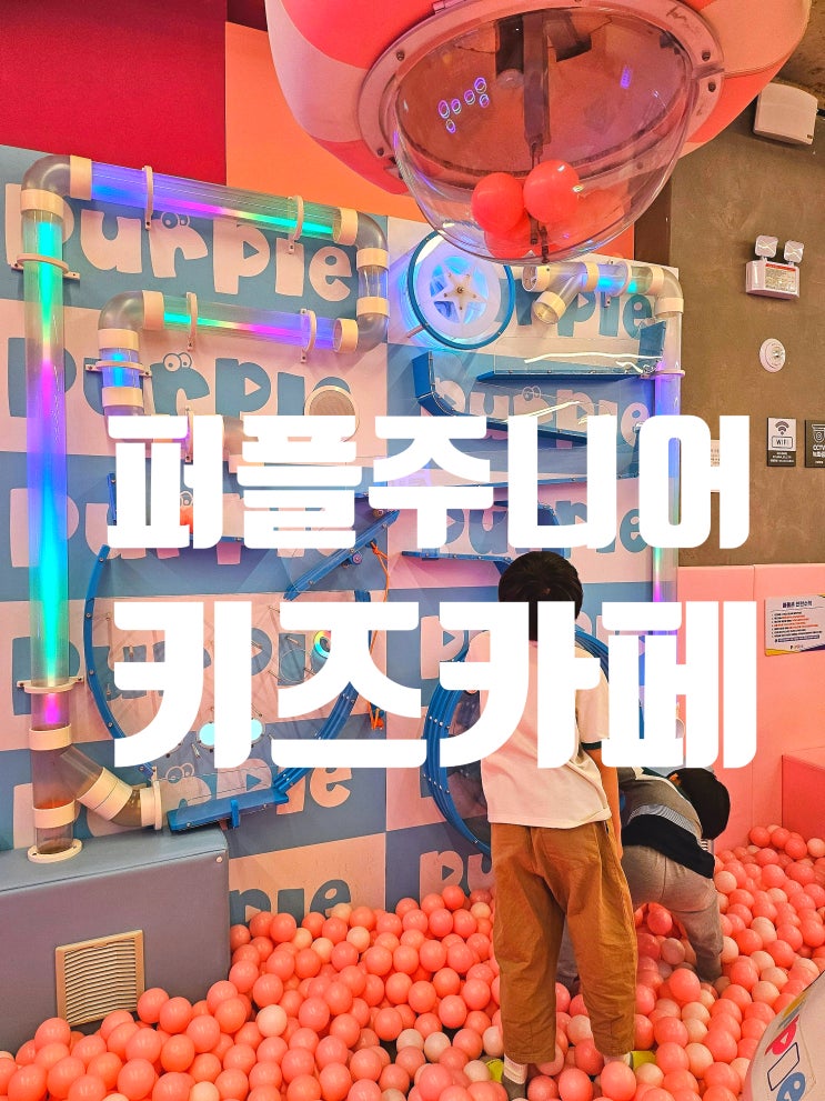  퍼플주니어 키즈카페 10살,7살 형제와 다녀온 후기
