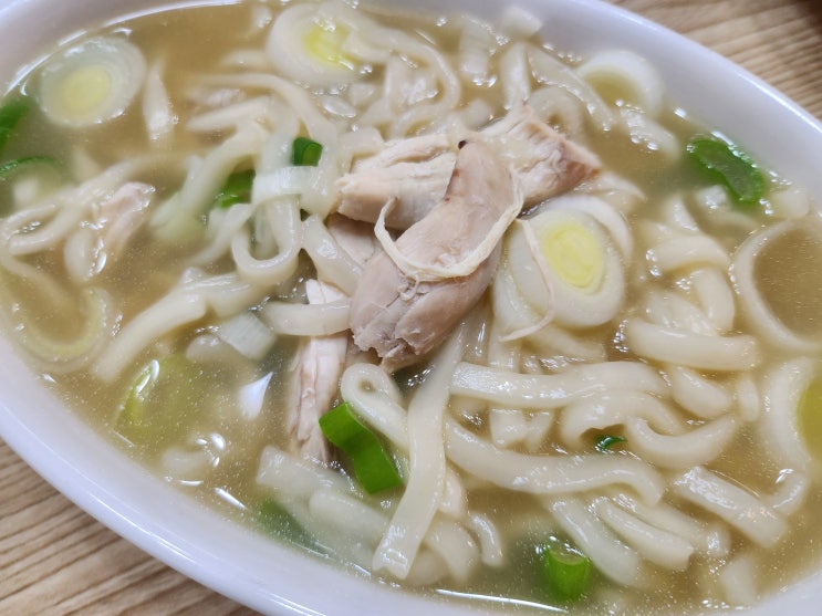  일산칼국수 맛 그대로 (주)천년넷 간단요리 닭칼국수 밀키트