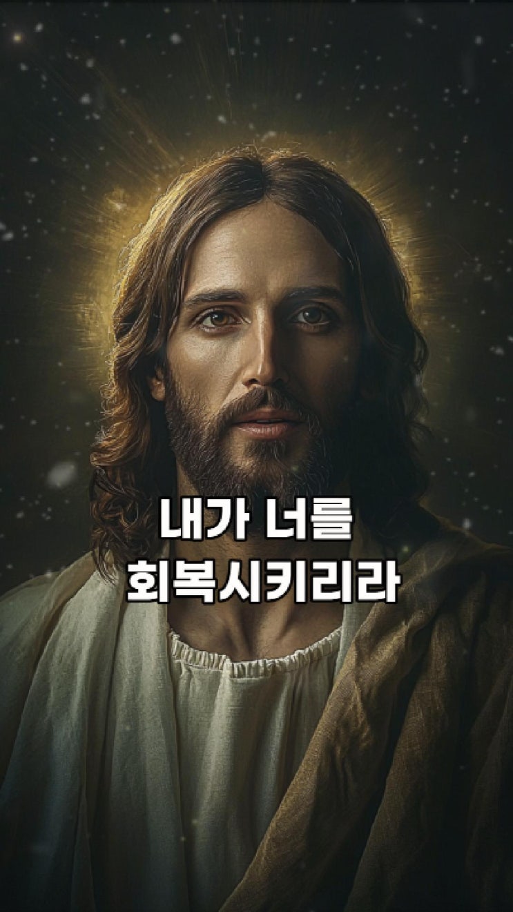  예수님의 메시지: 내가 너를 회복시키리라  예수님 마음️