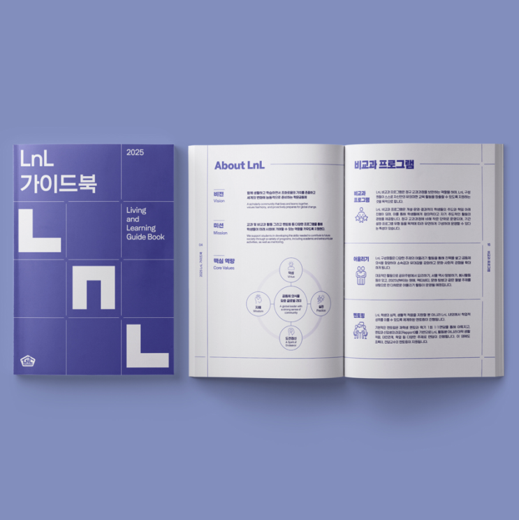  [서울대학교] 2025 서울대학교 LnL 가이드북 디자인 & 인쇄