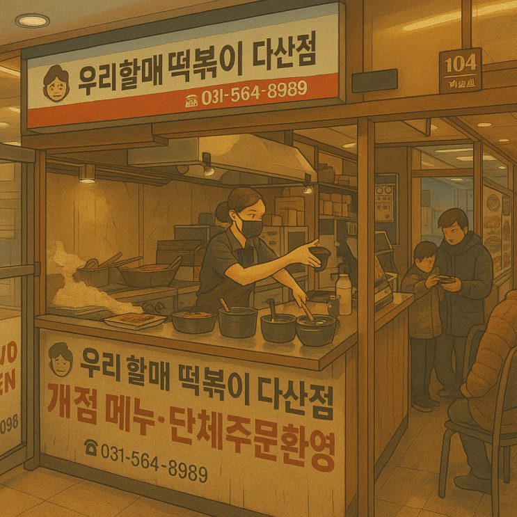  경기도 남양주 다산 우리할매떡볶이 방문 후기 