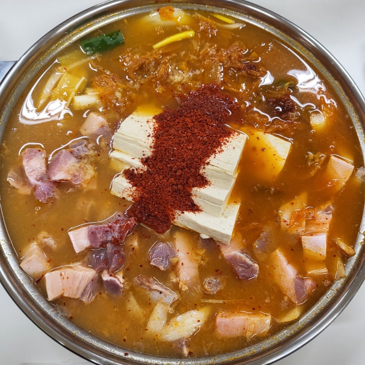  문정 점심 김치찌개 맛집 한창회관 문정점