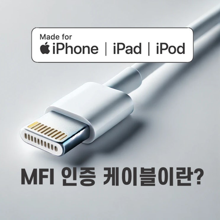  MFI 인증 케이블이란?