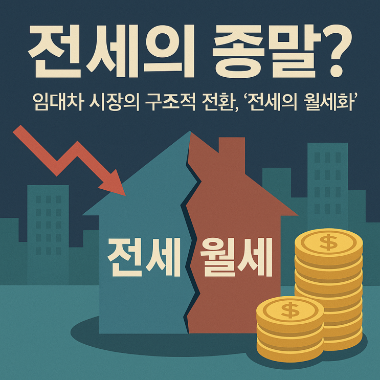  전세의 종말? 임대차 시장의 구조적 전환, ‘전세의 월세화’