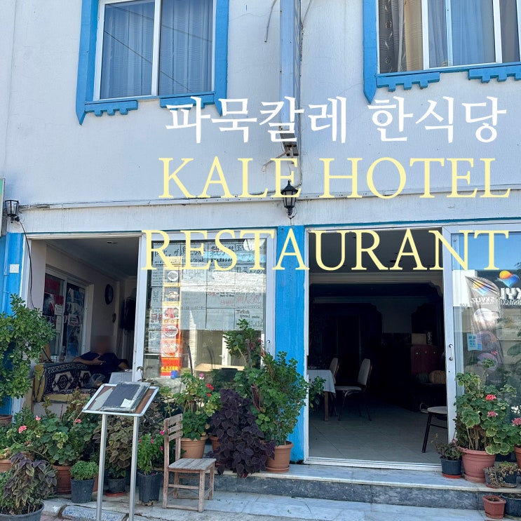  파묵칼레 맛집 우연히 들어간 한식당 신라면 먹방