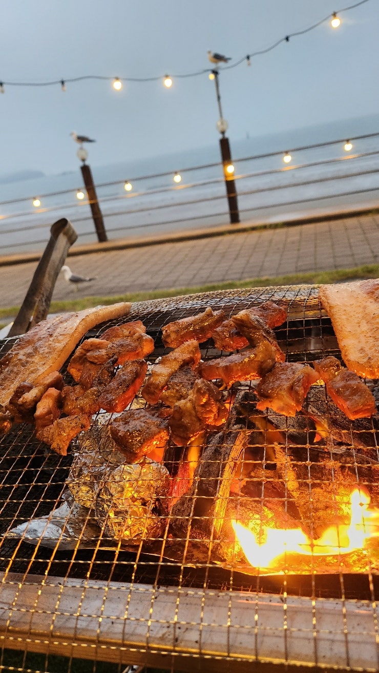  태안 추억만들기펜션  무제한바베큐, 조식 2박3일 이용후기