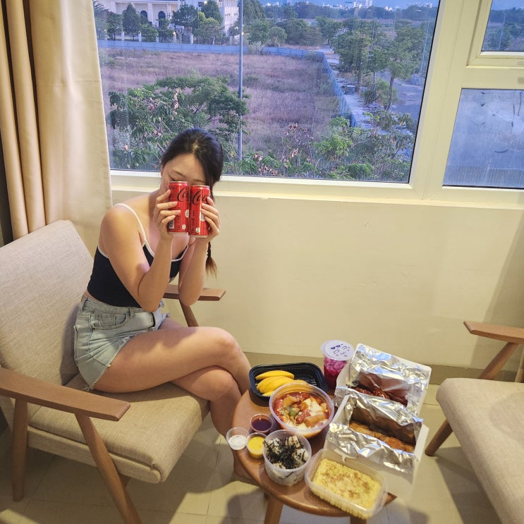 나트랑 배달맛집 본스치킨 하엘이네 깜란 리조트 가능