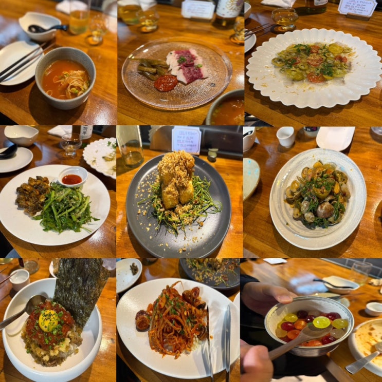  수원 기념일 식당 맡김차림 전통주 식당안 솔직후기