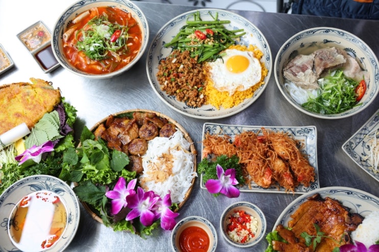  다낭 한시장 근처 맛집 2곳 현지 식당 냐벱 껌땀데이