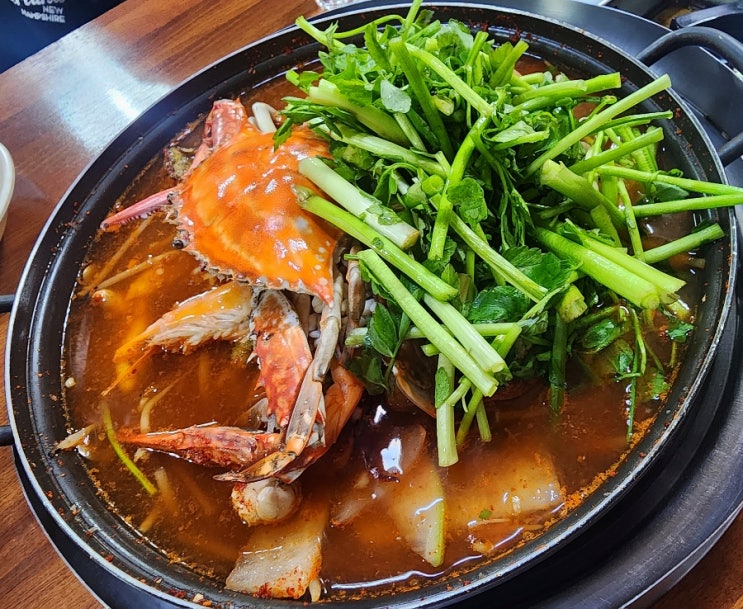  천호 이모네아구탕찜 - 해물탕과 아구찜 먹으러 방문한 천호 맛집