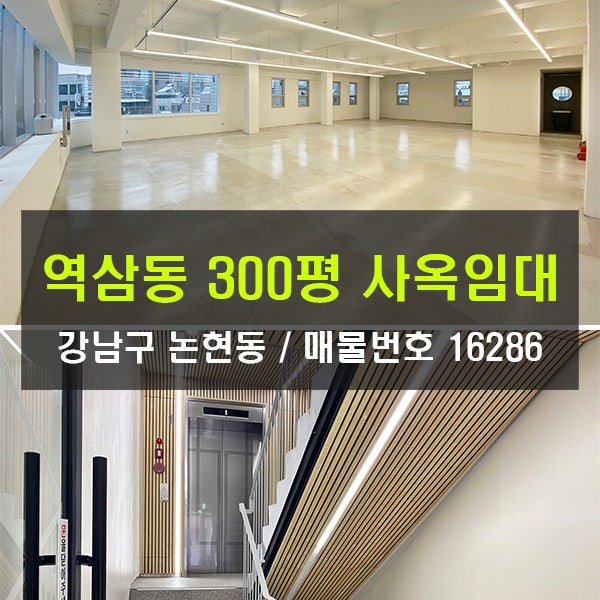  선릉역 사옥 임대 300평 사옥 법인사옥 디자인 빌딩