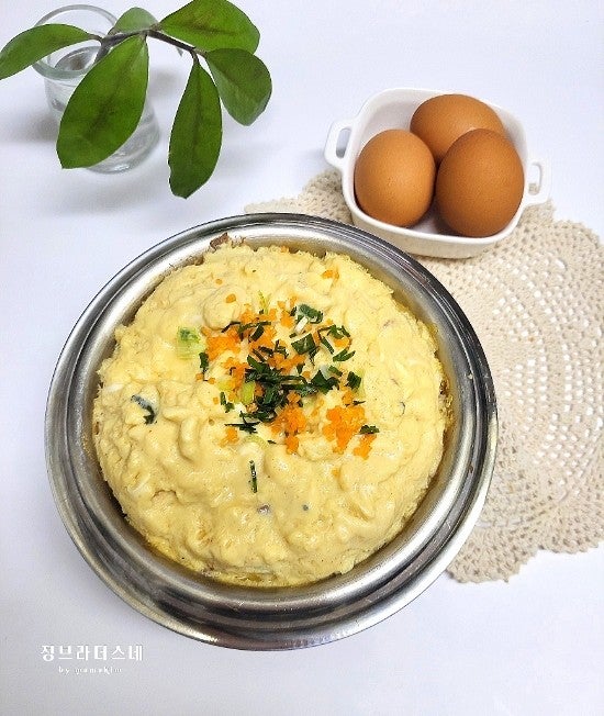 라면스프계란찜 폭탄계란찜 계란찜만들기