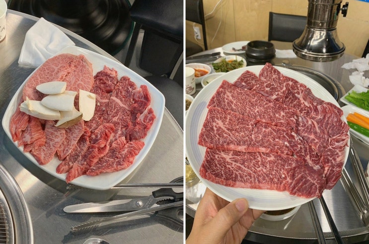 쌍둥이집 마장동본점, 편안한 분위기에서 소고기를 즐길 수 있었어요