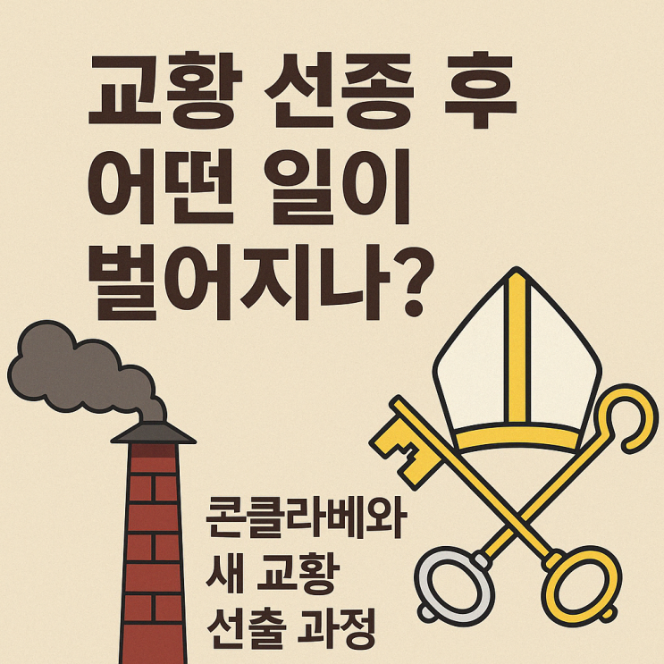  교황 선종 후, 콘클라베와 새 교황 선출 과정 