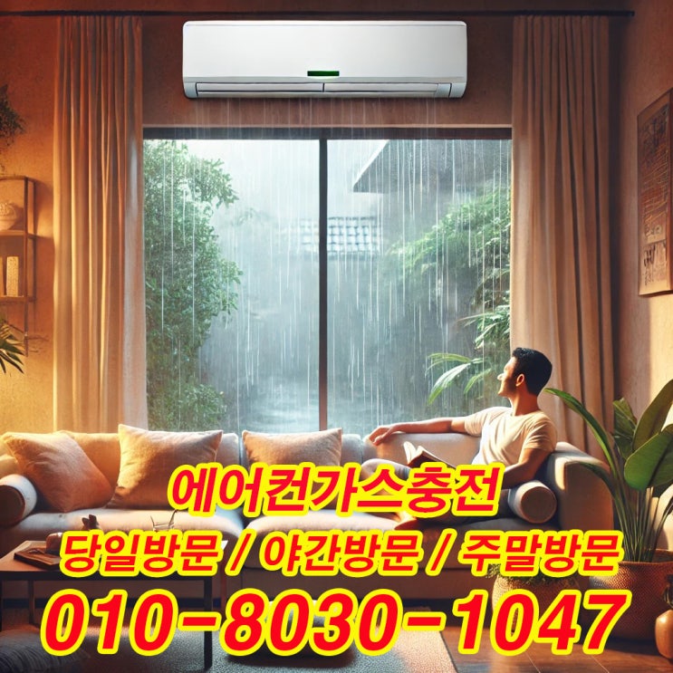  신천동 에어컨 가스 충전, 지금이 점검 타이밍입니다