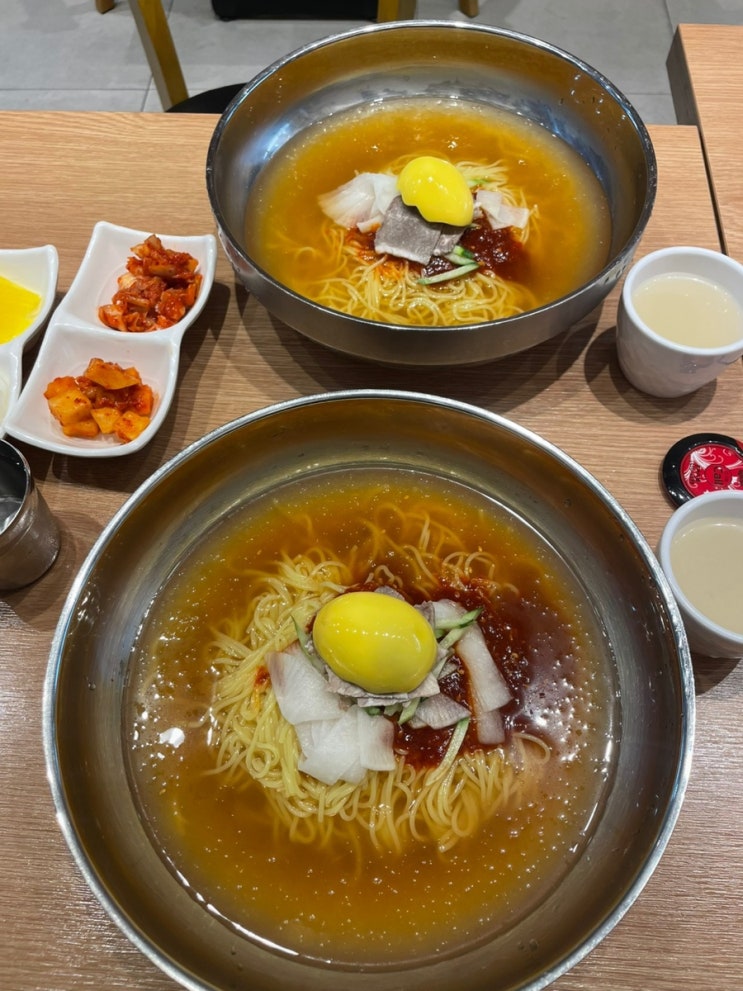  오늘 점심은 동탄 부산면관 (밀면)
