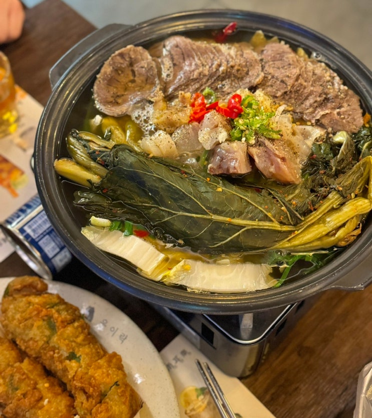  [망원시장맛집] 비오는 날 고추 튀김, 아롱사태 조합에 수제 막걸리 한잔 하기 좋은곳, 우이락 망원본점