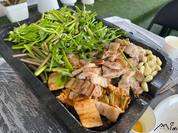  [양산/원동] 수월산방 _ 미나리 삼겹살에 파김치 맛집