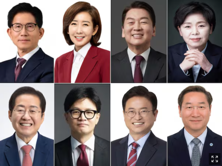[속보] <b>국민의힘 대선 경선</b> 2차 진출자(<b>4강</b>) ‘김문수·안철수... 