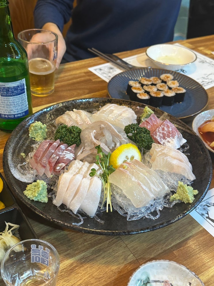  [부산 연제구] 스시 부터 사시미, 해산물, 튀김 까지 가성비 좋은 일식 코스 동네 주민 맛집 연산동 '벚꽃 스시'