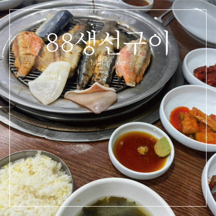  속초 현지인 맛집 88생선구이 내돈내산 솔직후기 (웨이팅, 주차)