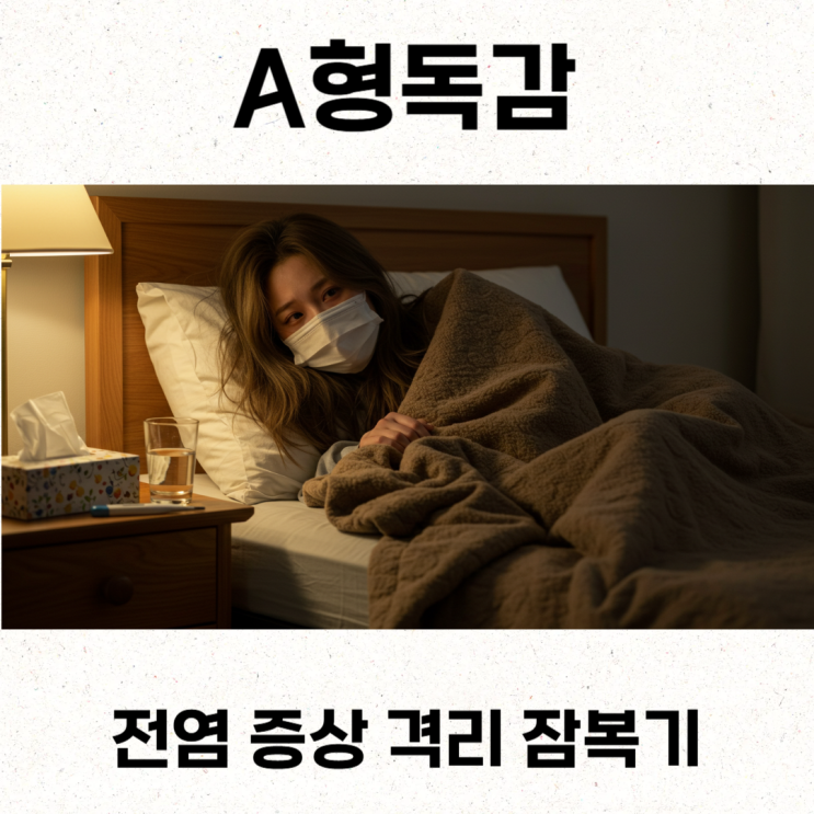  A형독감 전염 증상 격리 잠복기