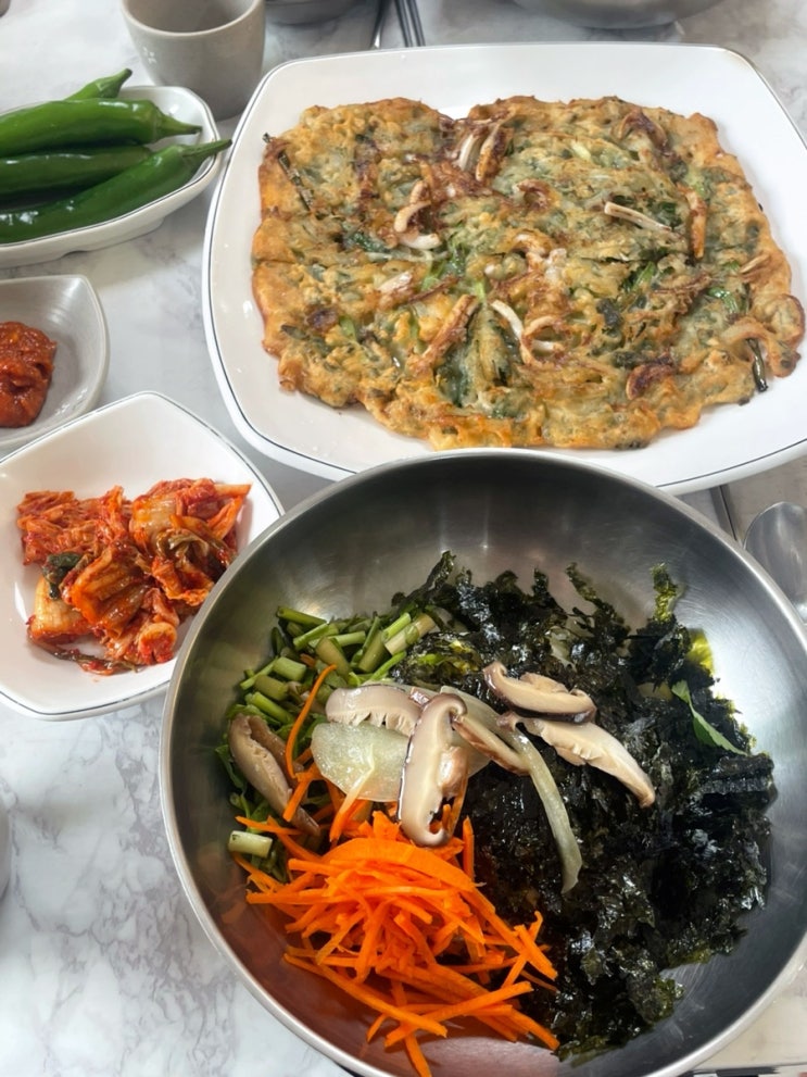  경주 맛집 ‘양지식당’ 콩나물비빔밥과 파전의 찐맛 경험기!