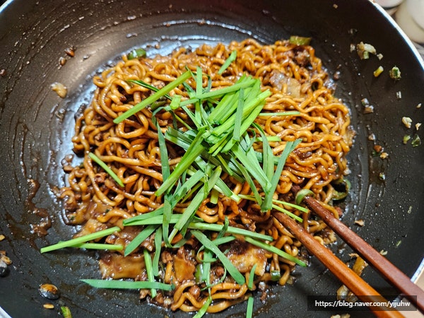  짜파게티 맛있게 만드는법 3가지 레시피 요리