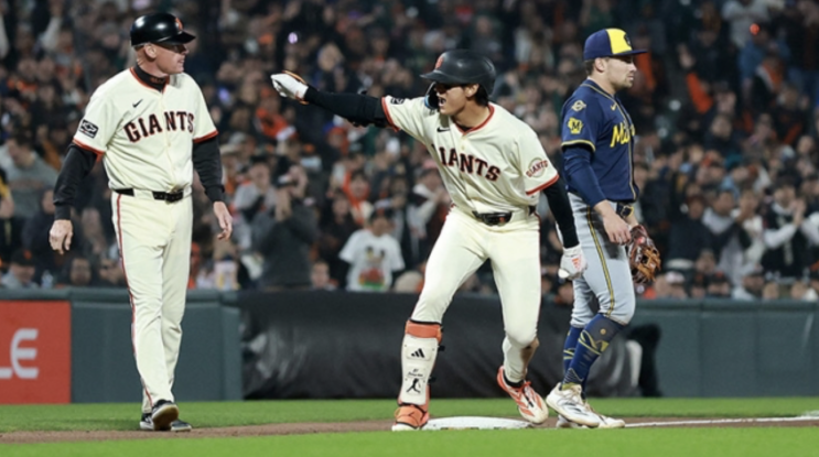  [MLB] 20250422 오늘 경기 이정후, 침묵 깨고 3루타 폭발! 샌프란시스코, 밀워키에 5-2 승리 + 현지팬 극찬