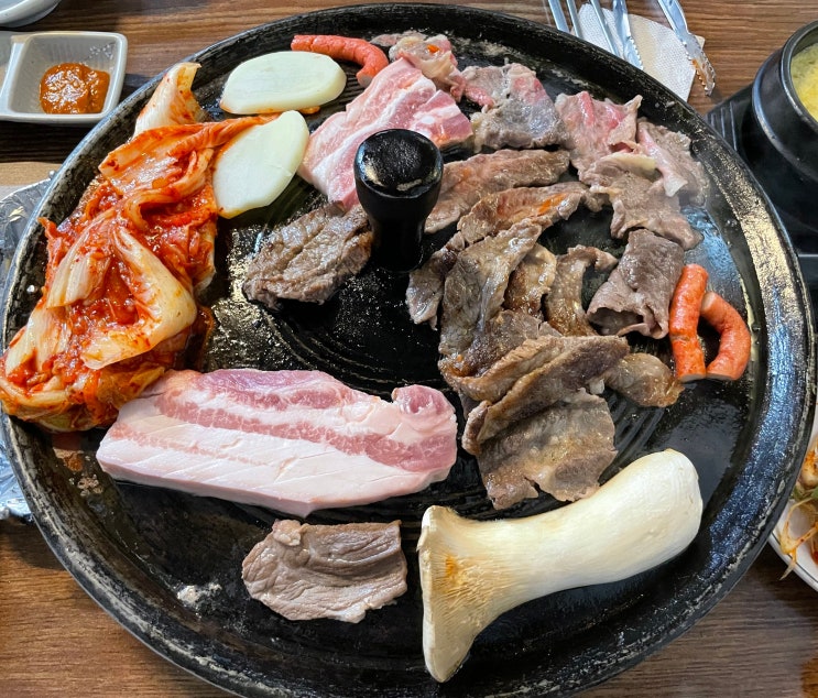  전주본가솥뚜껑삼겹살 평택 이충동 맛집 서정리역 고기집 추천