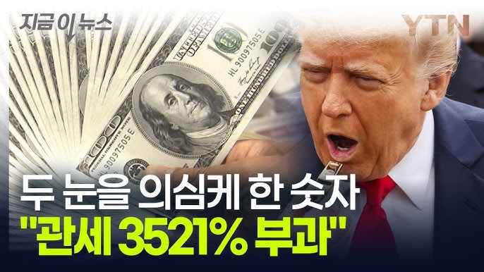 "관세 3521% 부과" 기가 막힌 트럼프의 계산법…미국 결정에 '초토화' "관세 3521% 부과" 기가 막힌 트럼프의 계산법…미국 결정에 '초토화'