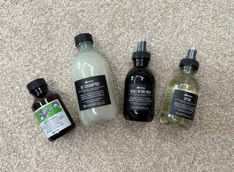 다비네스 Davines 오아이 OI 샴푸 오일 올인원밀크 & 리뉴잉샴푸 후기 .·˖*·⑅♡
