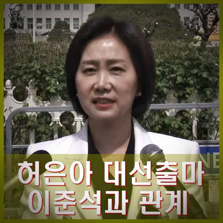 <b>허은아</b> 무소속 <b>대선 출마</b> 배경 이준석과 관계