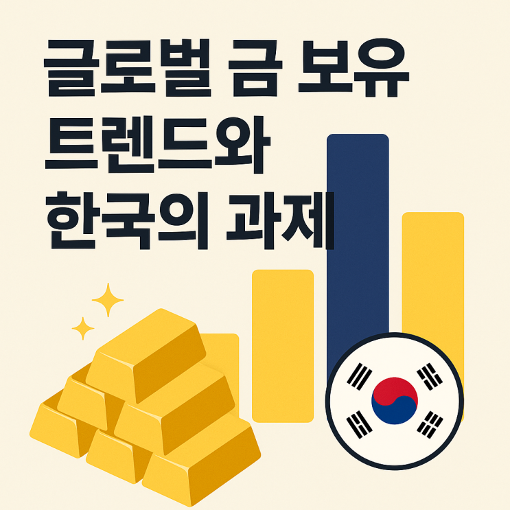   세계 금 부자 1위는?…한국은 왜 금을 덜 가질까