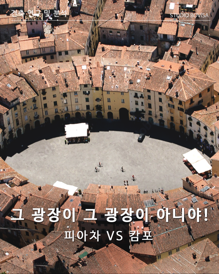  그 광장이 그 광장이 아니야~ 피아차 vs 캄포