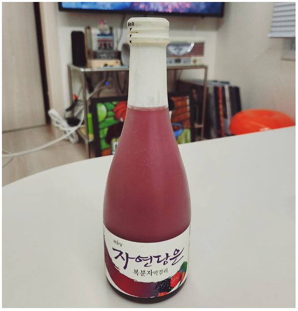  국순당 자연담은 복분자 막걸리
