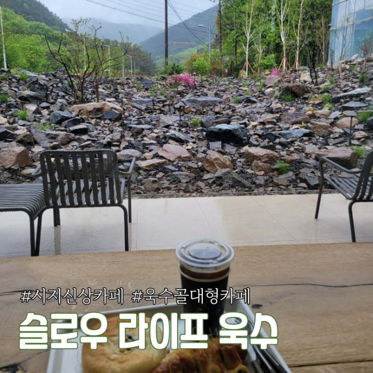 수성구 시지 신상카페 덕원고 근처 슬로우 라이프 욱수