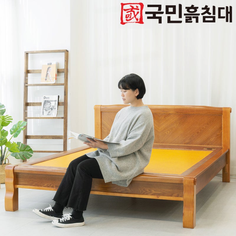 국민흙침대 2인용 더블 돌침대 퀸 흙침대 Q캔써스 구매 후 달라진 잠 습관