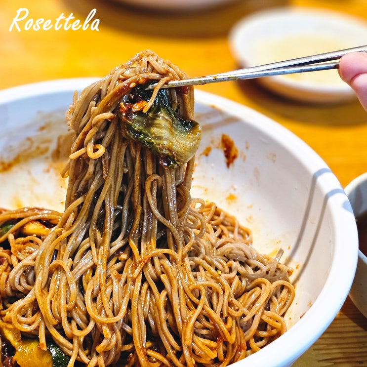  시청역 유림면 본점 비빔메밀국수 6년 연속 미슐랭 선정 덕수궁 맛집