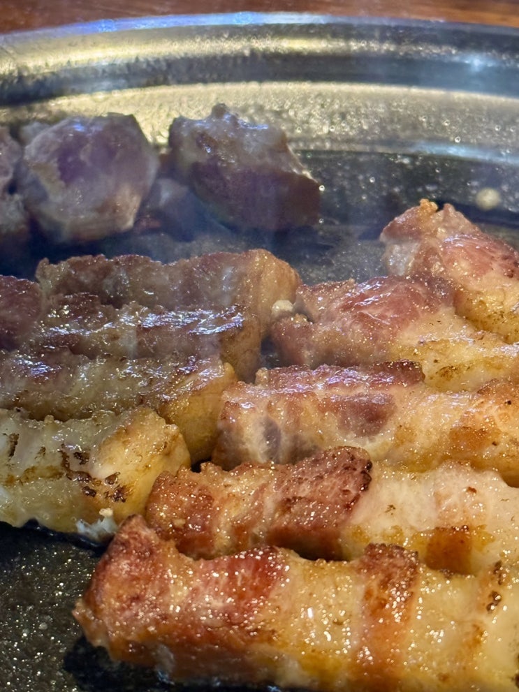  잠실새내역 삼겹살 신천돼지, 분위기도 맛도 합격!