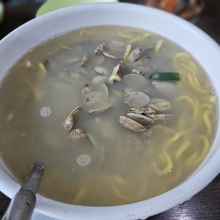  [석촌역 맛집]  바지락 듬뿍 《황도바지락칼국수》