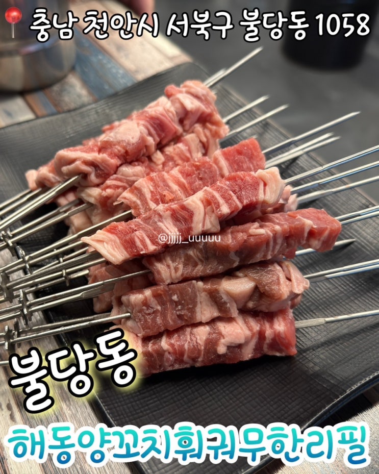  불당동 양꼬치 훠궈 무한리필 해동양꼬치 내돈내산 솔직후기