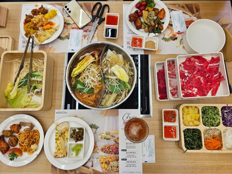  포항 샤브샤브 문덕 '샤브올데이' 가격, 음식 종류, 내돈내산 후기
