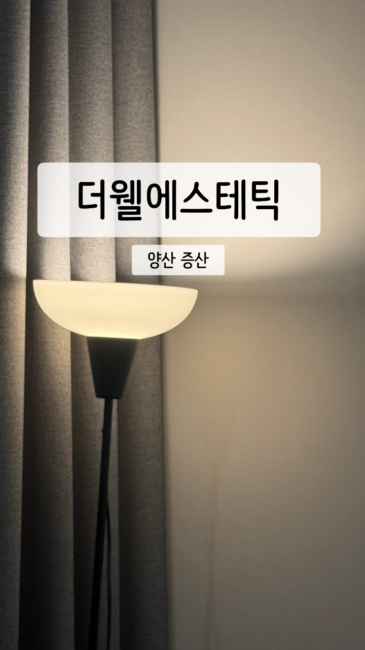  [양산피부관리] 양산 증산 얼굴 소멸 관리 "더웰에스테틱"
