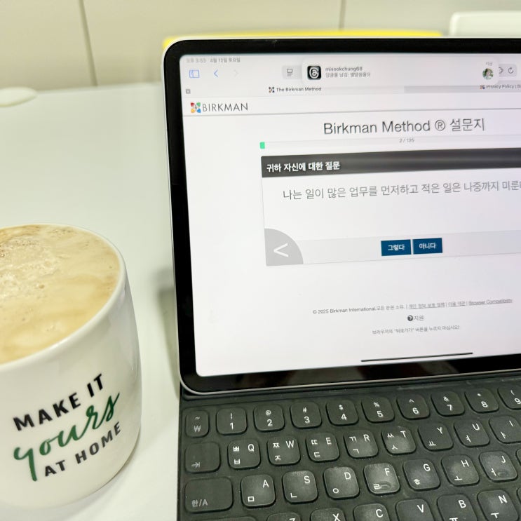  버크만 진단 검사 디브리핑 후기 엄마들에게도 추천