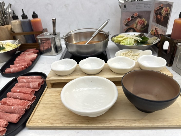  삼성동코엑스맛집내돈내산 샤브촌계백집후기