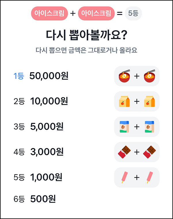 토스 CU쿠폰 뽑기(랜덤 ~5만원)즉당~04.27 토스 CU쿠폰 뽑기(랜덤 ~5만원)즉당~04.27