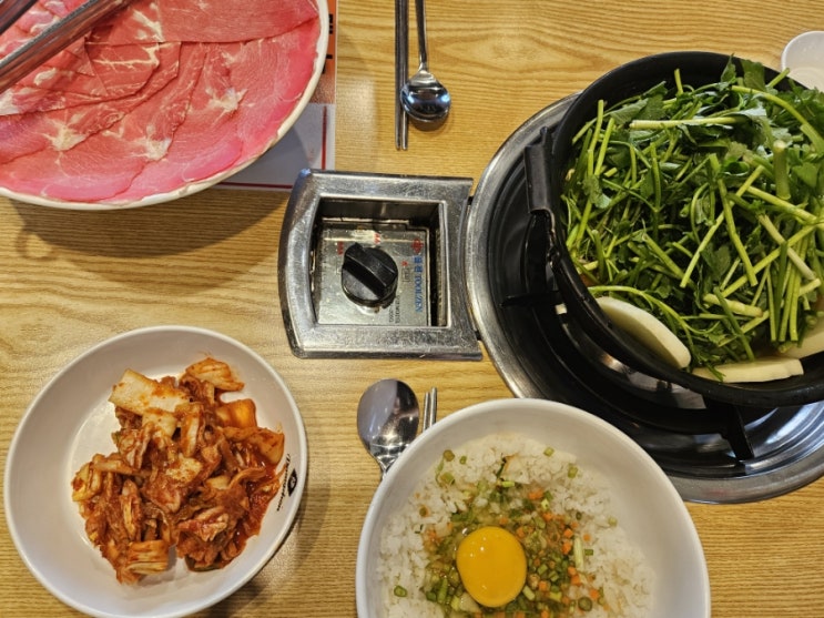  안산중앙역 샤브샤브 가성비코스 등촌샤브칼국수 안산중앙점